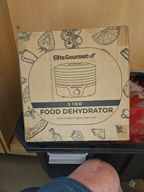 Elite Gourmet 5-Tier Food Dehydrator - Perfect for Healthy Snacks